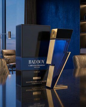 (Ліцензія) Парфумована вода Carolina Herrera Bad Boy Cobalt Absolute для чоловіків, 100 мл 1620 фото