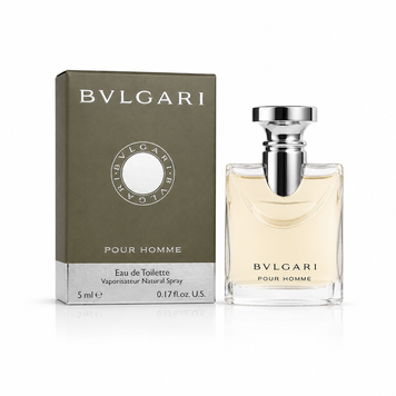 (Ліцензія) Мініатюра парфумів туалетної води Bvlgari Pour Homme для чоловіків, 5 мл 1510 фото